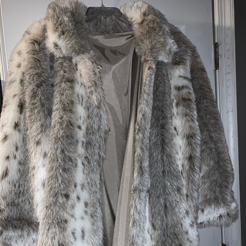 Faux Fur Reversible coat